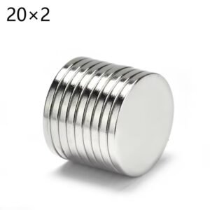 Imanes de NEODIMIO de 20x2 mm - Pack de 10 unidades
