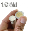 Imanes de neodimio 15x2mm (Pack 10 unidades)