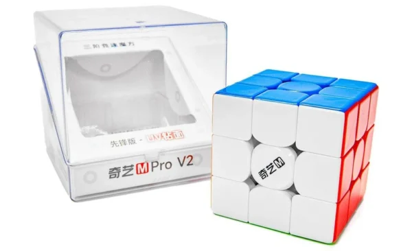 QiYi-M-Pro-3x3-V2-Pioneer-Magnetic-MagLev-Core-Magnets-UV-Coated QiYi M PRO 3x3 v2 Pioneer UV (Magnetic, Ball Core, MagLev, UV Coated)