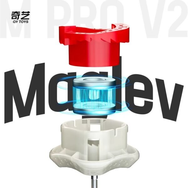 QiYi M PRO 3x3 v2 Pioneer (Magnetic, Ball Core, MagLev, UV Coated)
