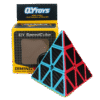 QiYi Qiming S2 Pyraminx Fibra de Carbono