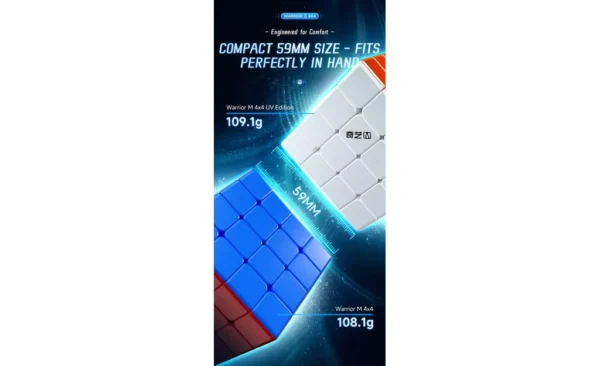 QiYi Warrior 4x4 M UV (Magnetic, UV Coated)