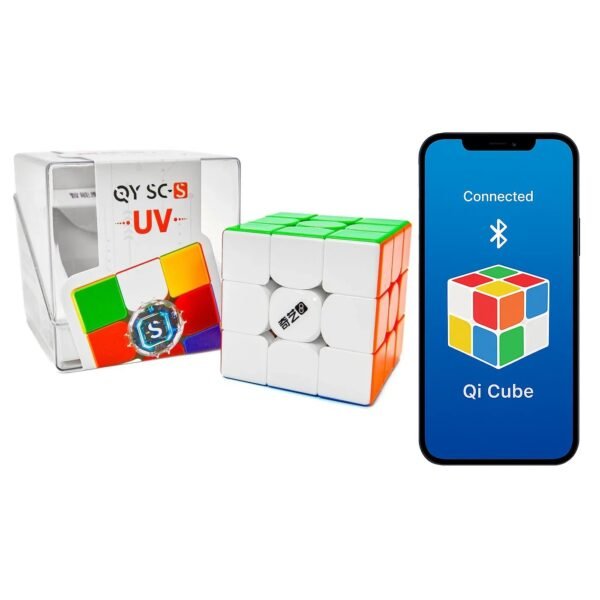 qiyi-3x3-smart-cube-speed-puzzle-04 QiYi Smart Cube AI Bluetooth 3x3 (Magnetic, UV Coated)